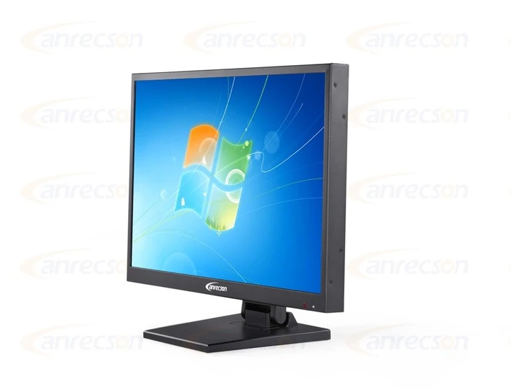 17 Inch Metal Case CCTV Lcd Monitor Used For Surveillance